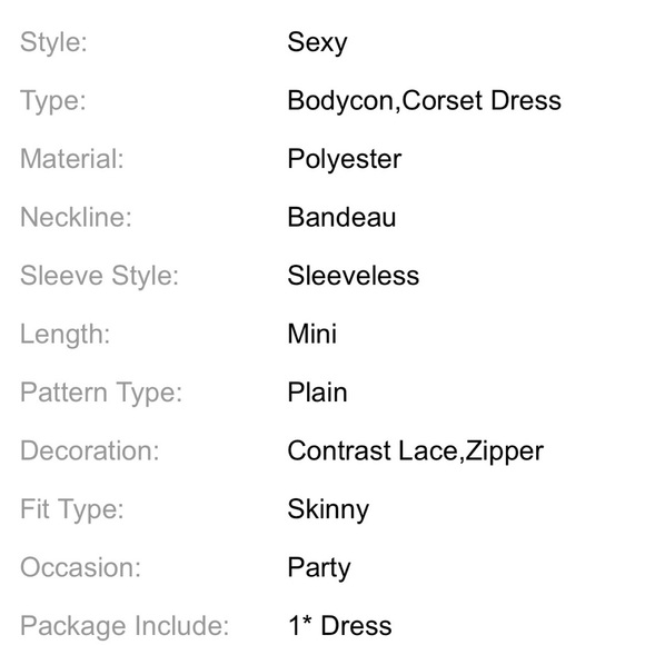 BEAUTIFUL BLACK LACE ZIP UP DRESS - Picture 4 of 6